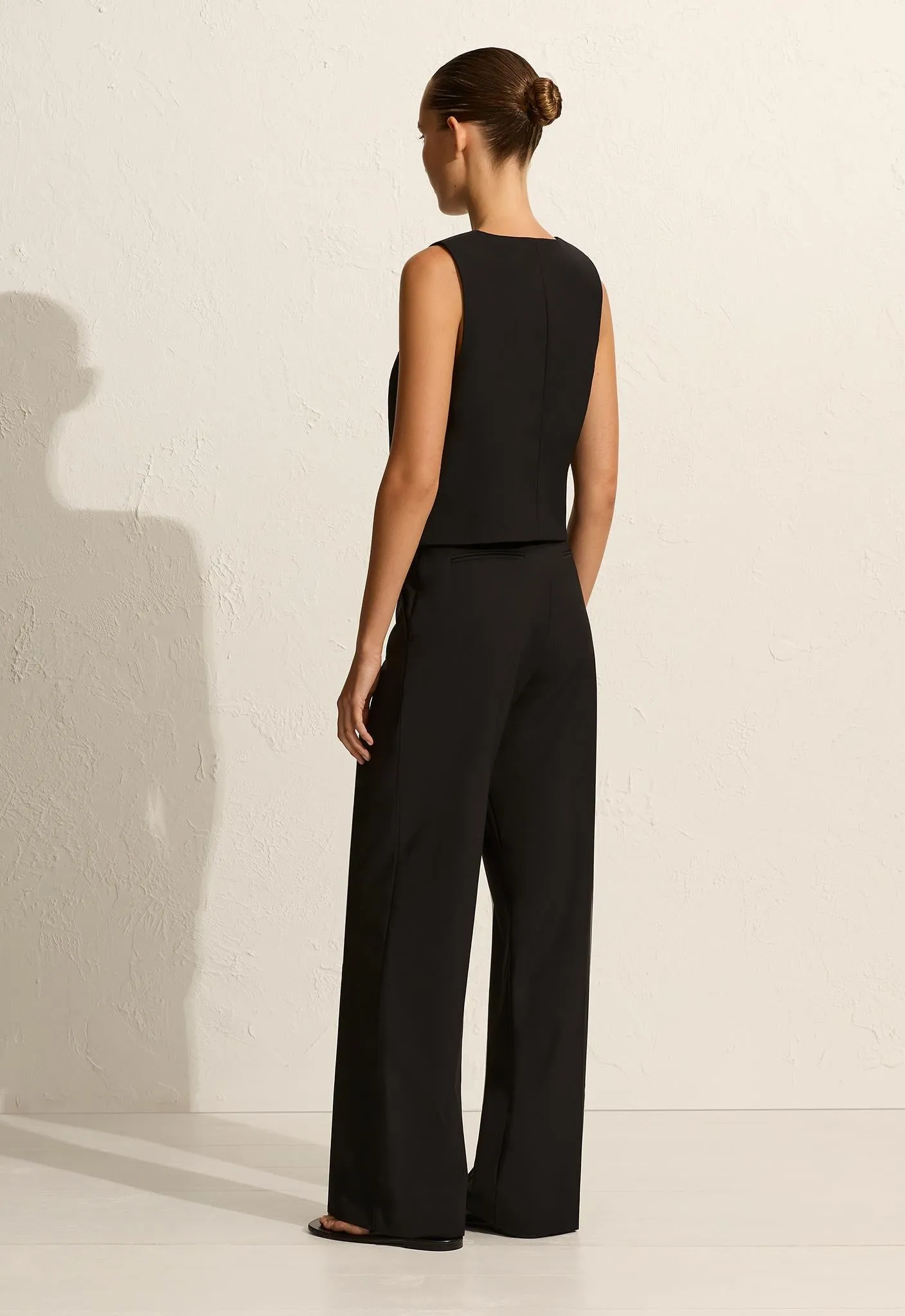 Tailored Waistcoat - Black sold by Matteau product image thumbnail 4