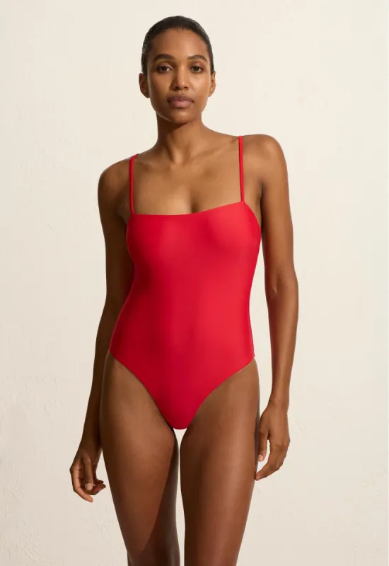 Petite Square Maillot - Rosso sold by Matteau