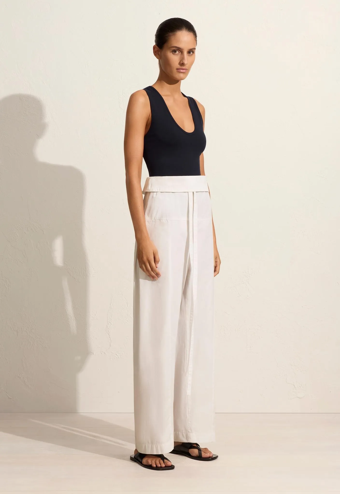 Deep U Tank - Navy sold by Matteau product image thumbnail 3