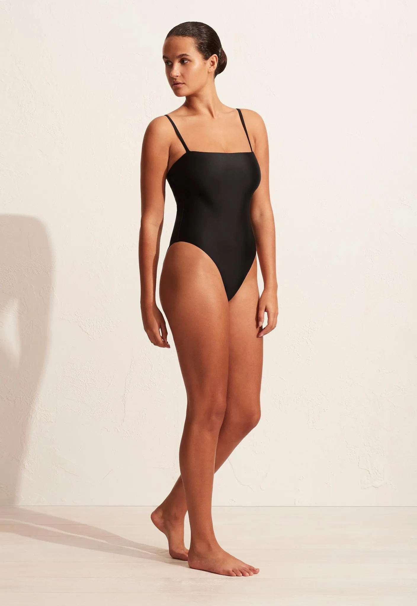 Petite Square Maillot - Black sold by Matteau product image thumbnail 3