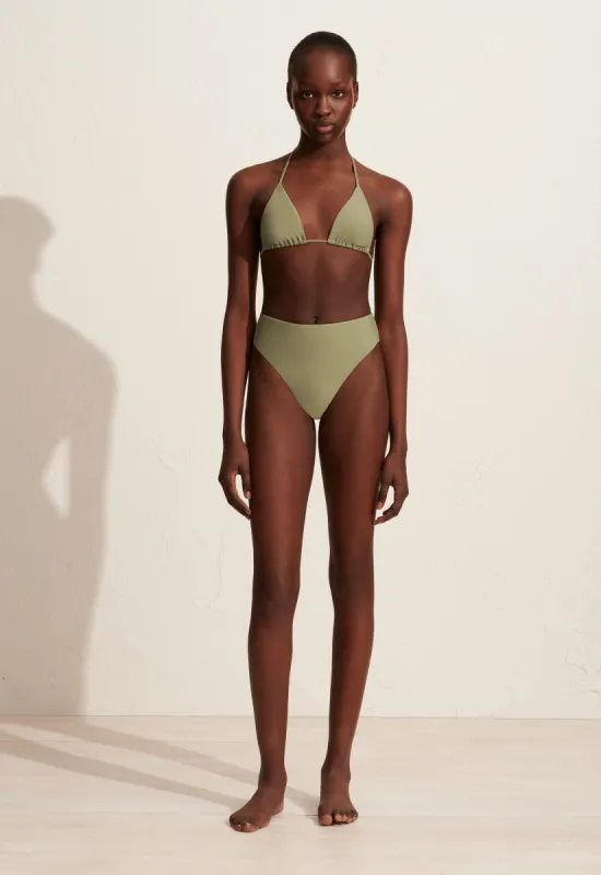 The Nineties High Waist Brief - Sage sold by Matteau