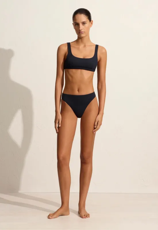 Nineties Classic Brief - Navy Crinkle sold by Matteau