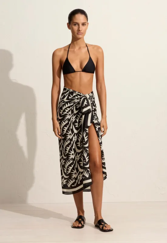 Silk Sarong - Palmetto sold by Matteau