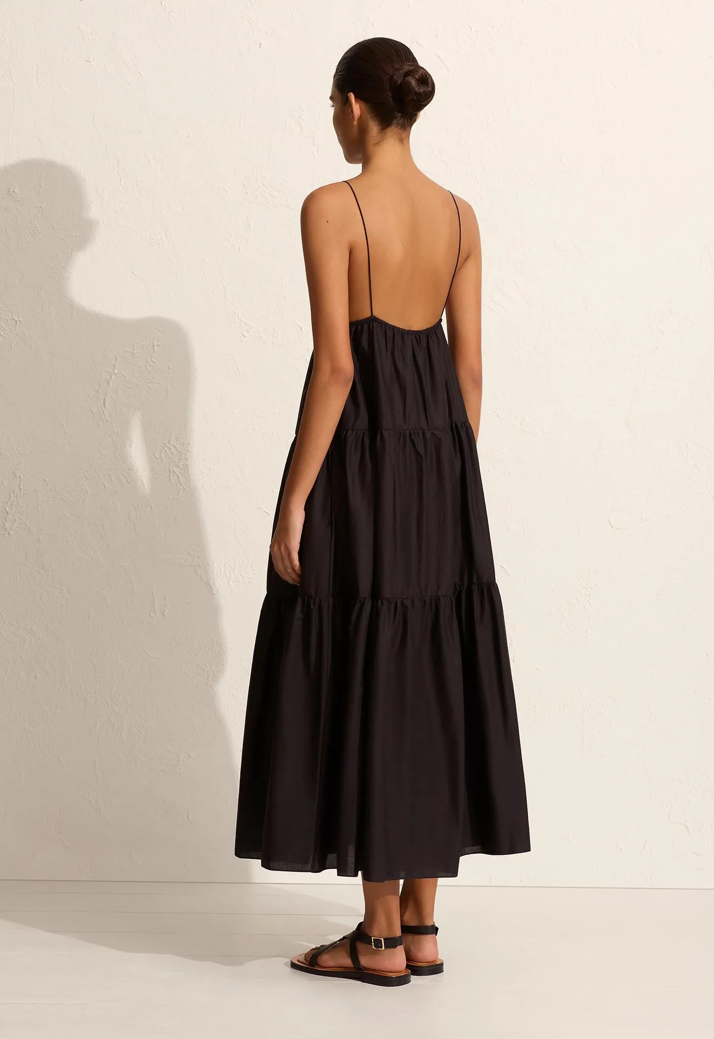 Triangle Tiered Sundress - Black sold by Matteau product image thumbnail 4