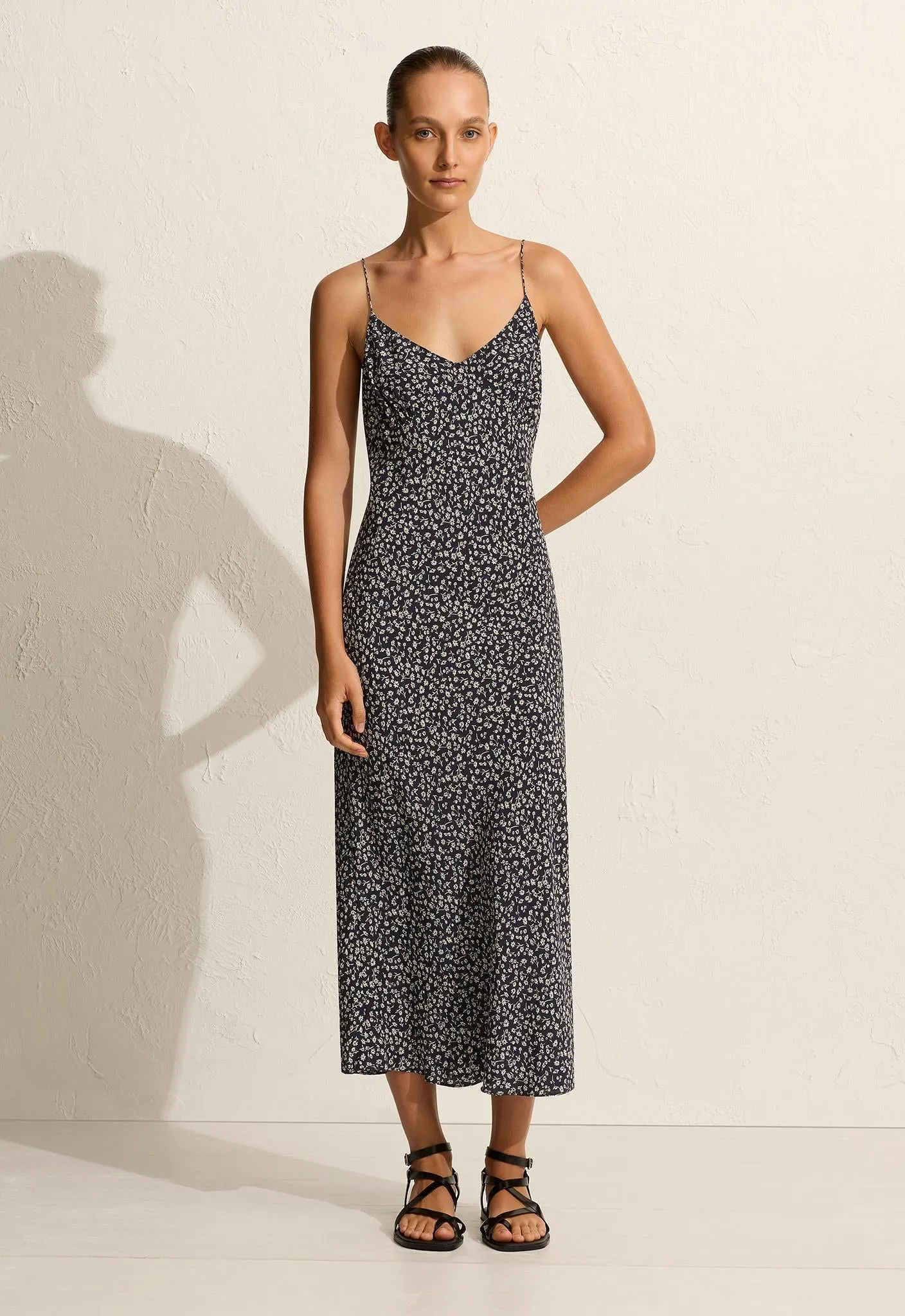 Low Back Slip Dress - Dandelion sold by Matteau