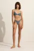 Tri Crop Top - Forget-Me-Not sold by Matteau