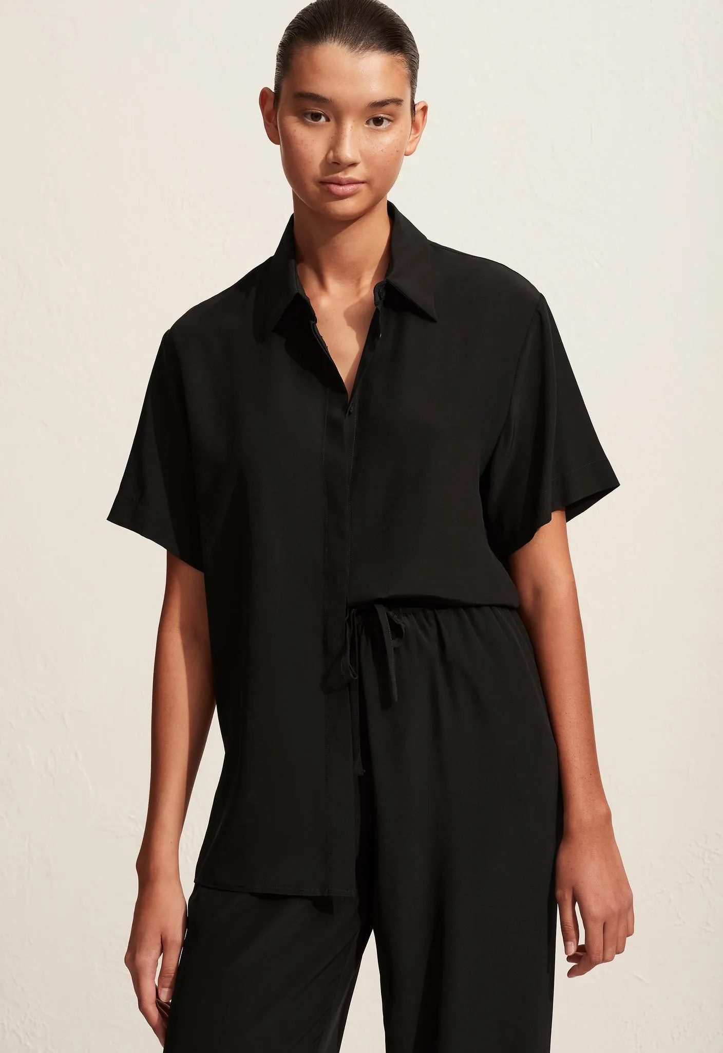 Short Sleeve Shirt - Black sold by Matteau product image thumbnail 2