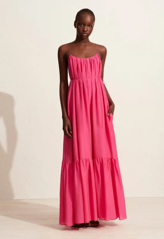 The Single Tier Sundress - Sherbet sold by Matteau