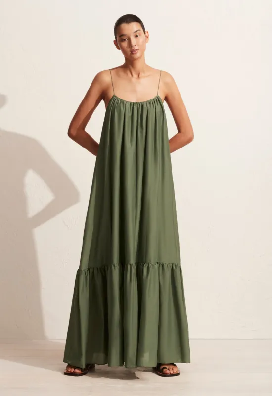 The Single Tier Sundress - Fern sold by Matteau