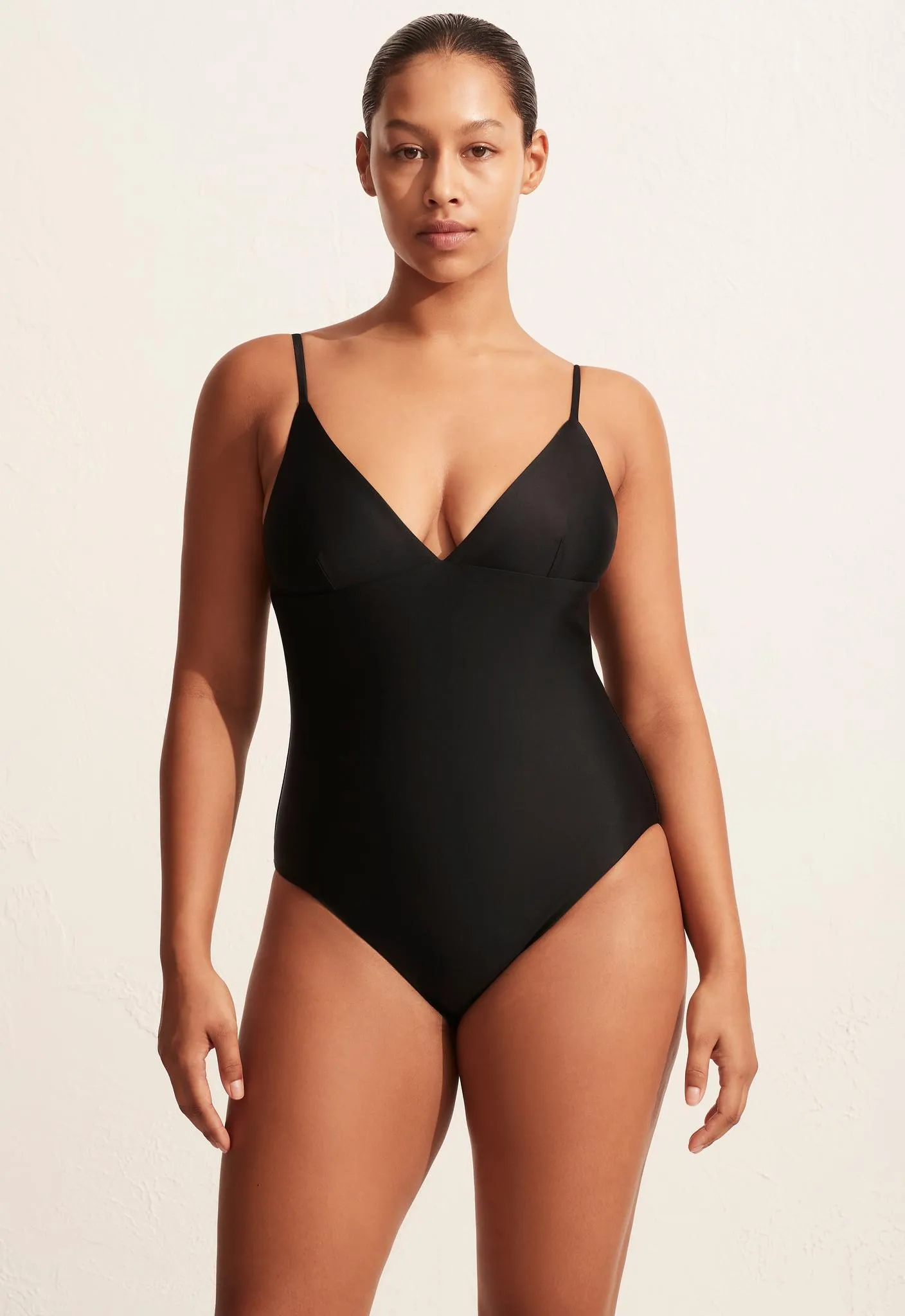 Plunge Maillot - Black sold by Matteau product image thumbnail 2