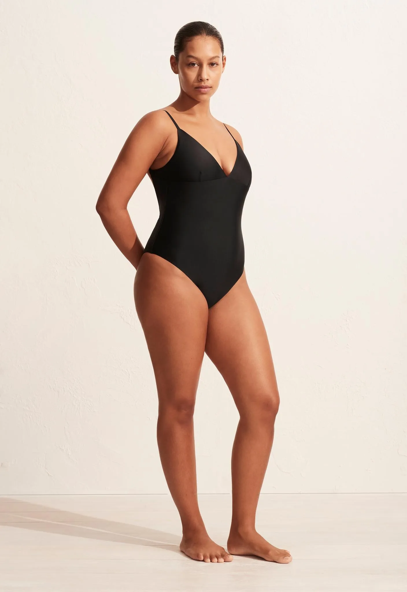 Plunge Maillot - Black sold by Matteau product image thumbnail 3