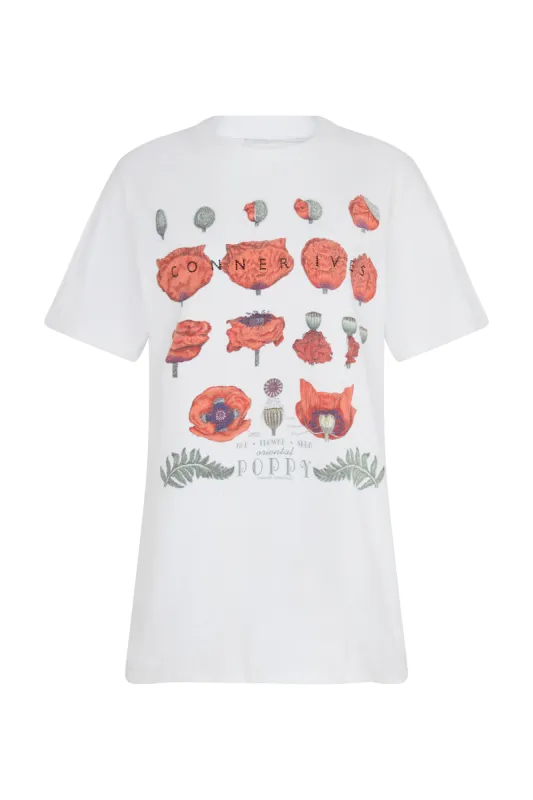 The Reconstituted Crystal Logo Reprint T-shirt sold by Conner Ives