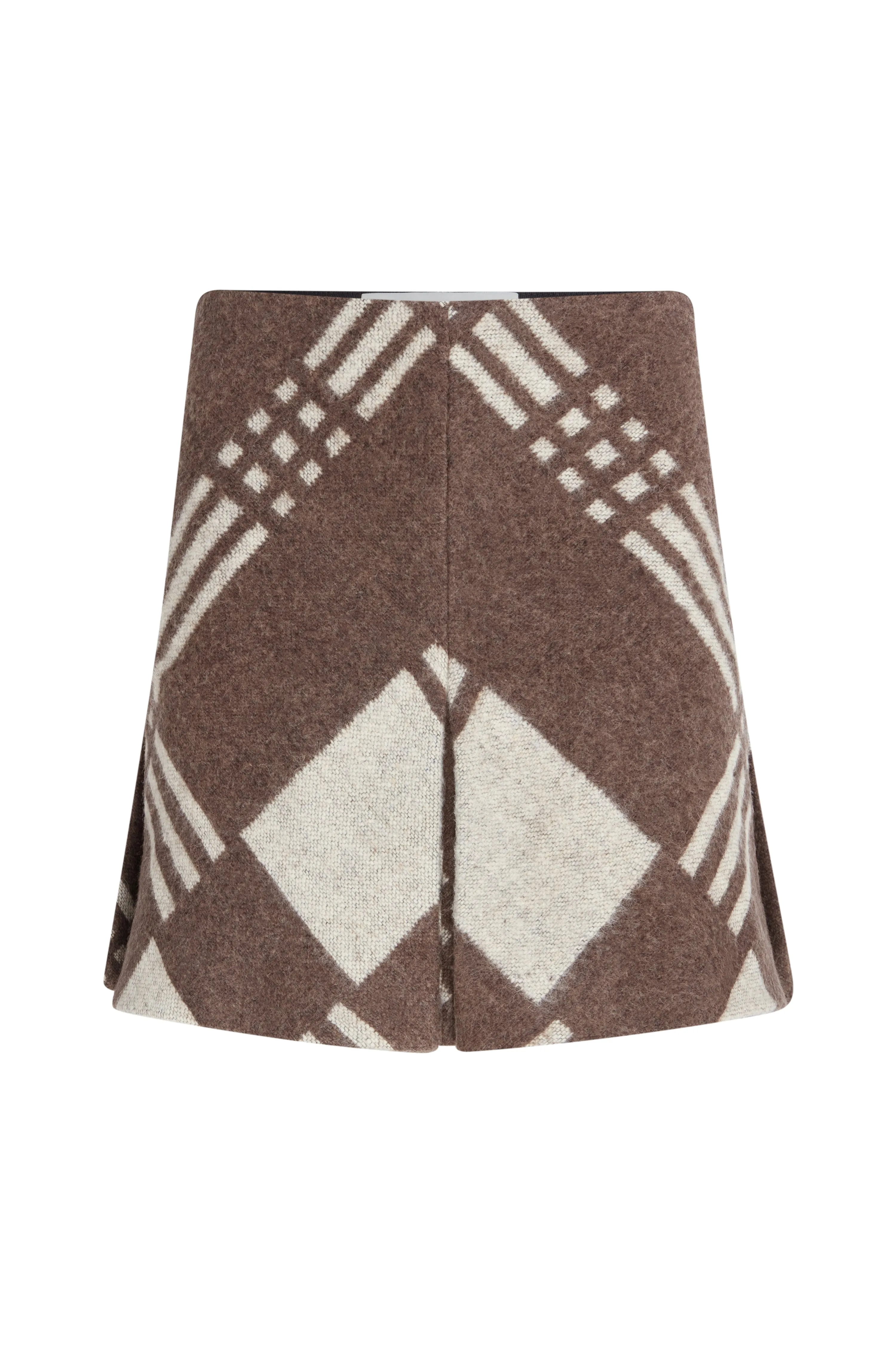 The Reconstituted Military Blanket Pleated Skirt sold by Conner Ives product image thumbnail 2