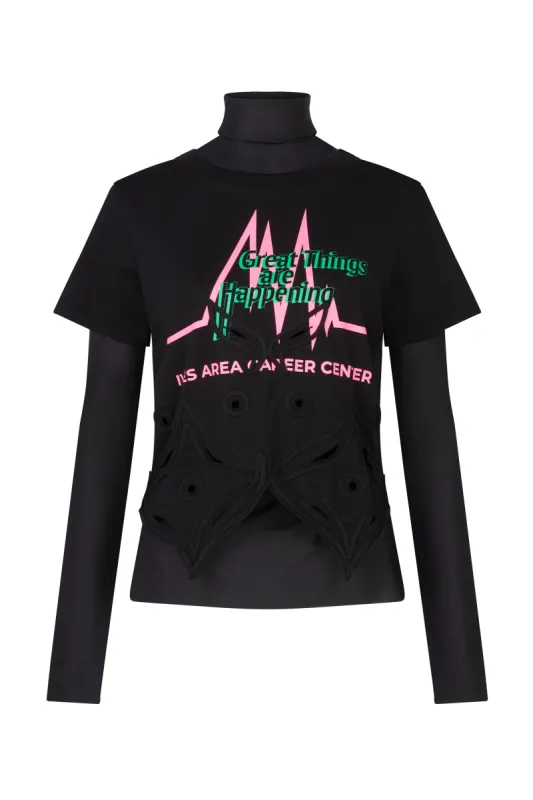 The Schiffli T-shirt made by Conner Ives