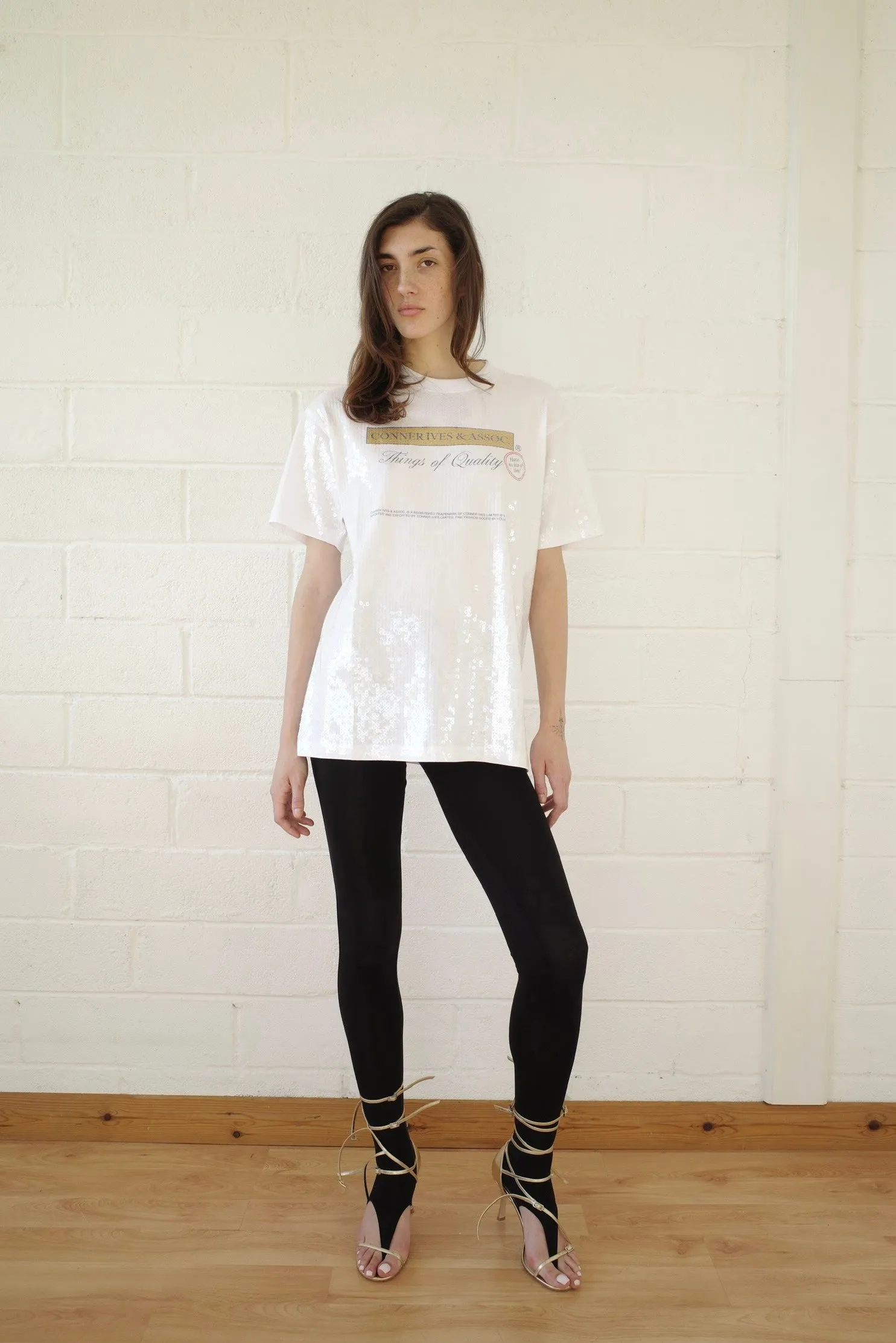 'Things of Quality' Sequin T-shirt sold by Conner Ives product image thumbnail 5