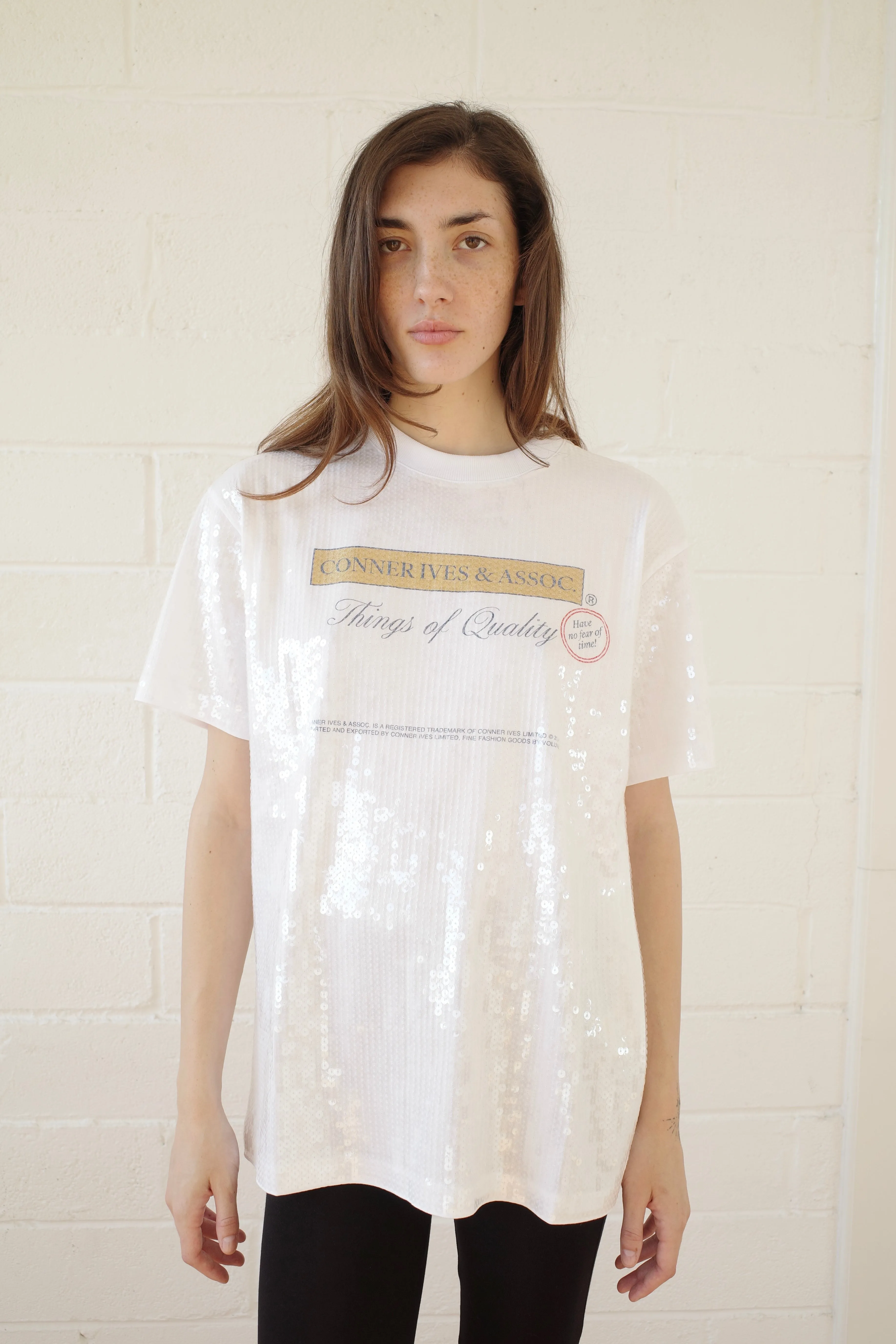 'Things of Quality' Sequin T-shirt sold by Conner Ives product image thumbnail 2