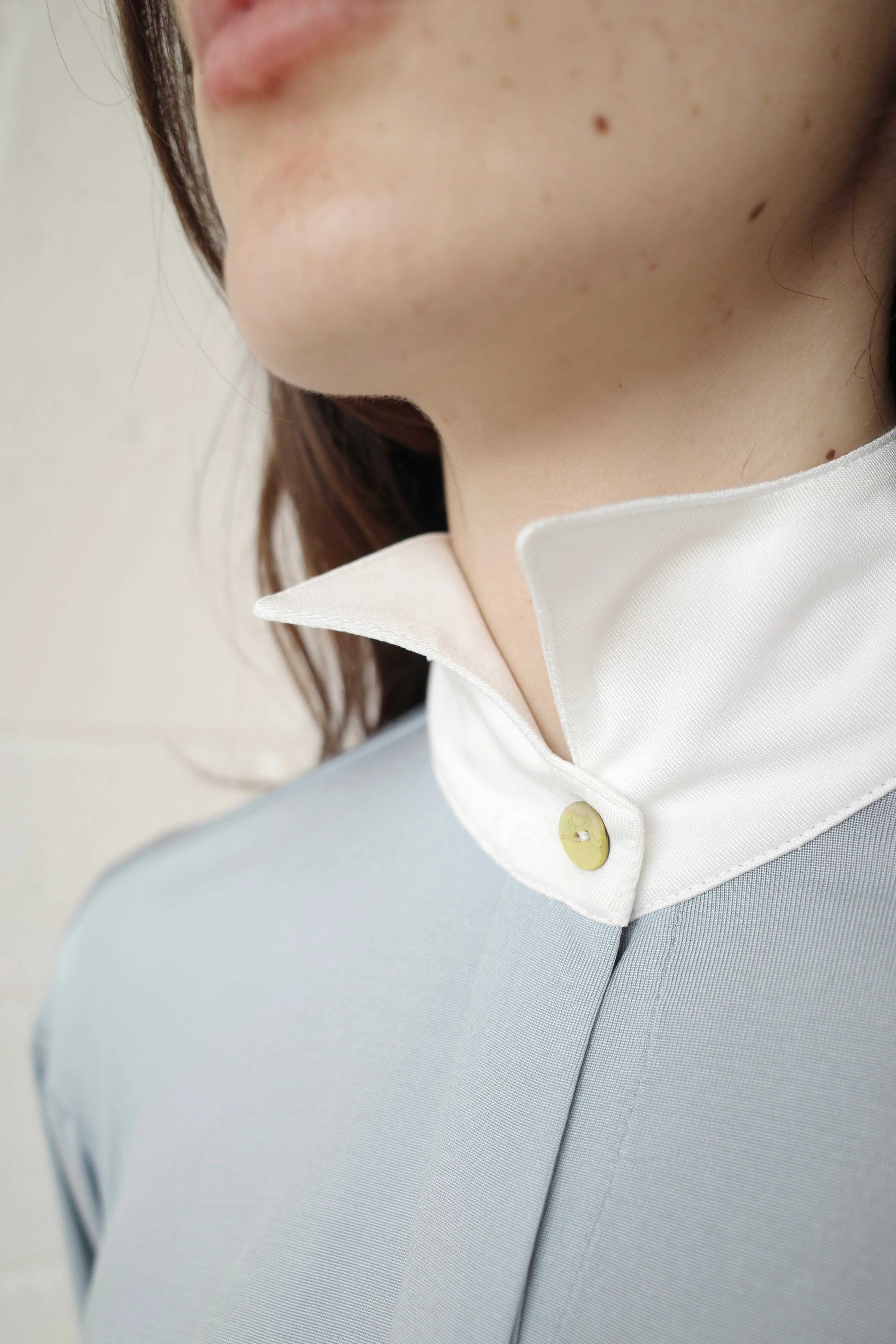 Silk Jersey Winged Collar Shirt sold by Conner Ives product image thumbnail 5