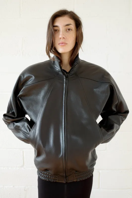 Batwing Leather Jacket sold by Conner Ives