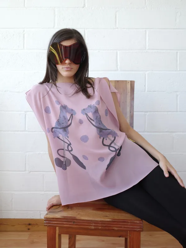 The Hobby Horse Scarf Top made by Conner Ives