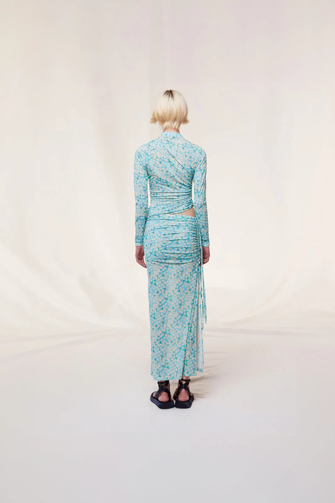 ARNI - Cut-out detailed asymmetric dress sold by Siedres product image thumbnail 3