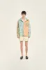 DREW - Loose-fit printed patchwork denim jacket sold by Siedres