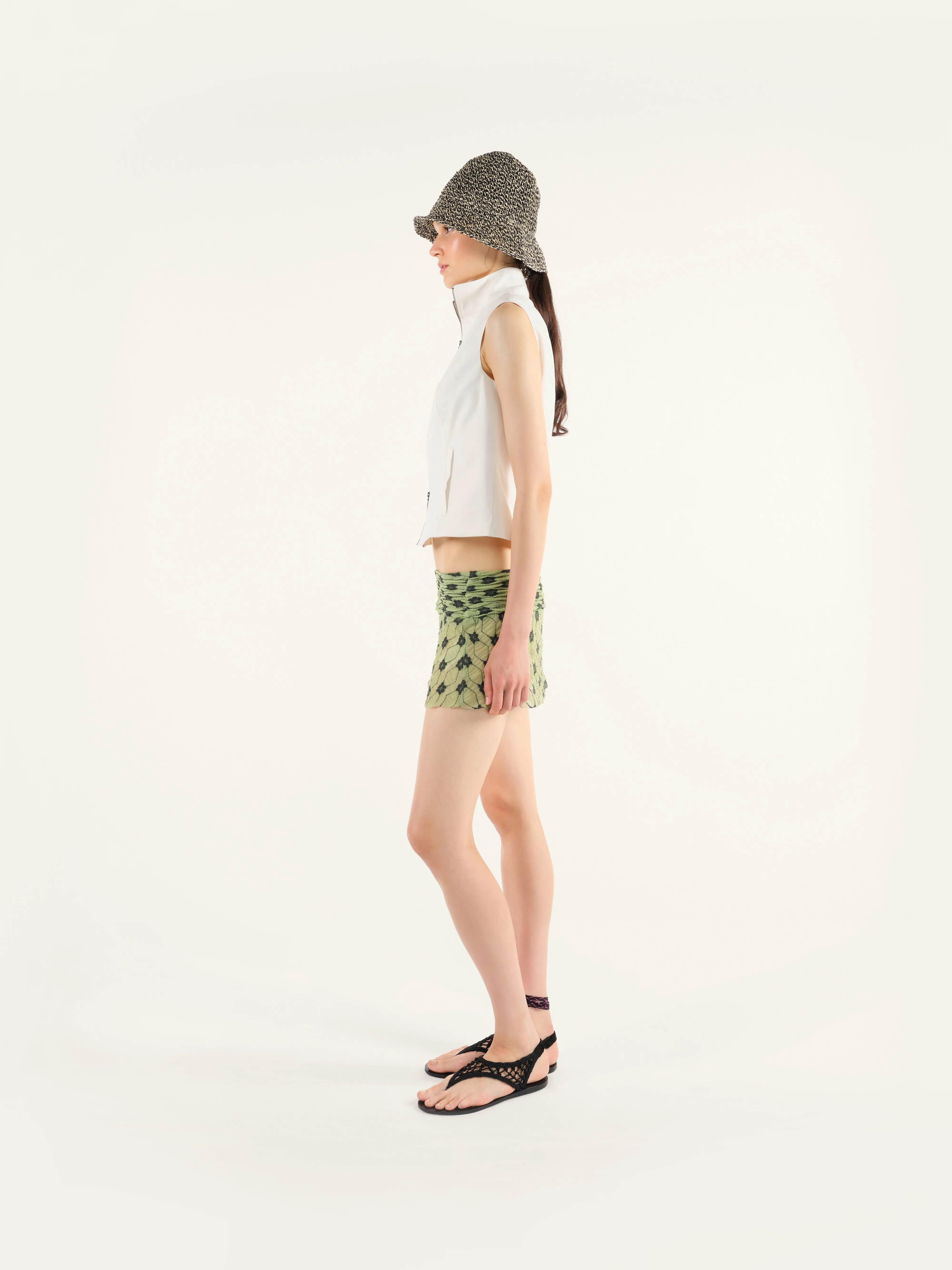 REMI - Ruched mini skirt sold by Siedres product image thumbnail 2