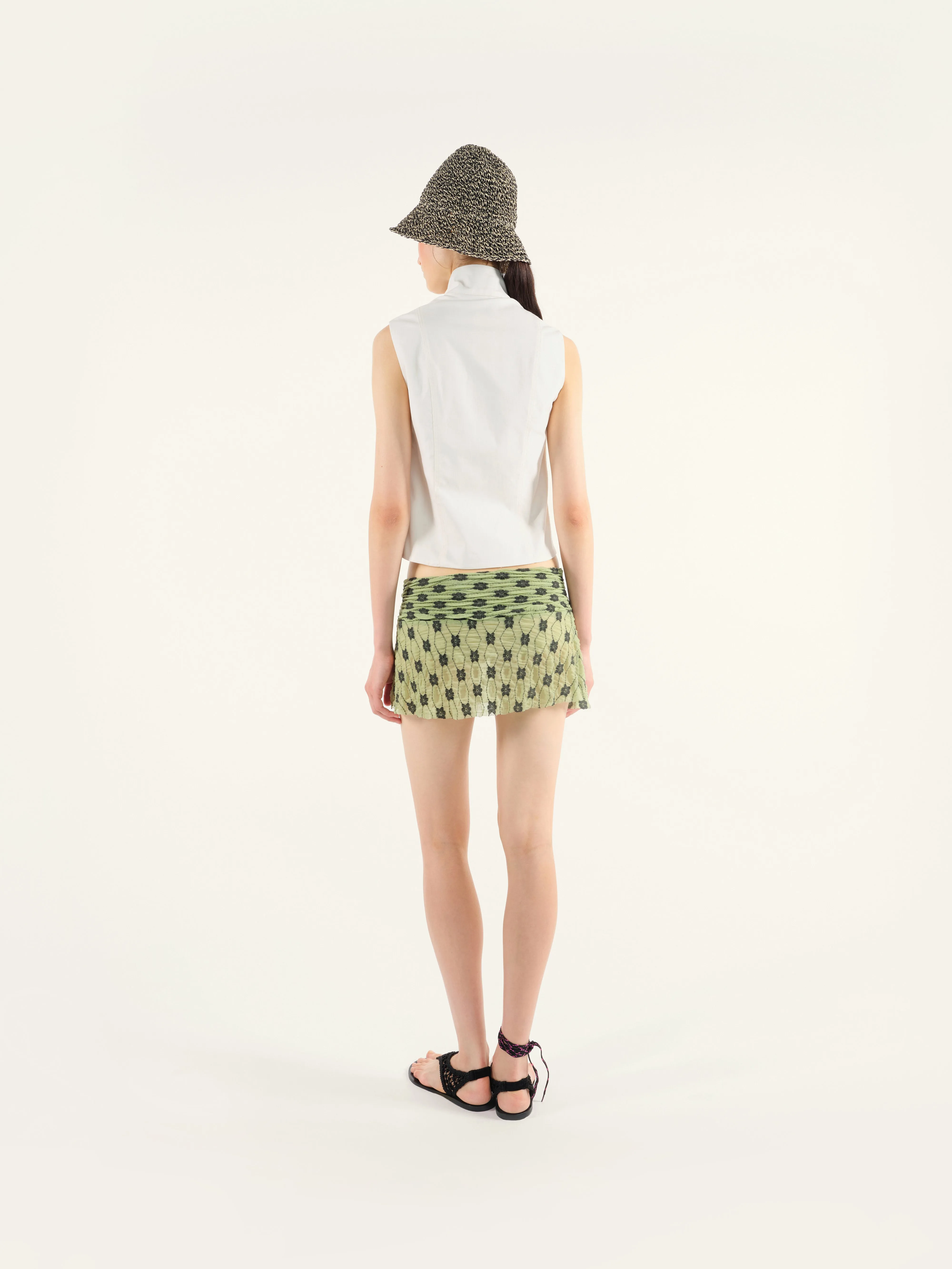 REMI - Ruched mini skirt sold by Siedres product image thumbnail 3