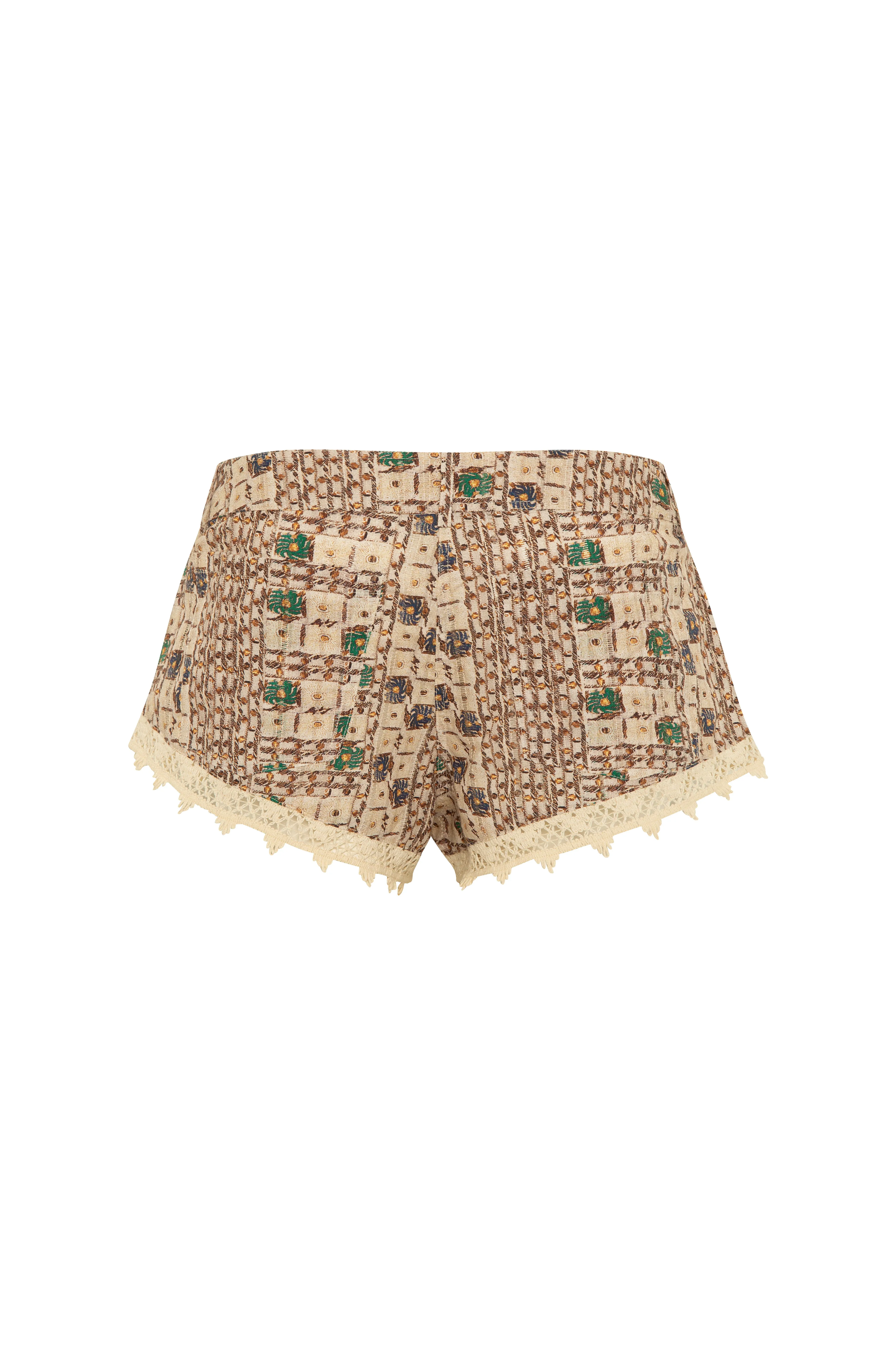 KOTA - Tie-front lace detailed shorts sold by Siedres product image thumbnail 5