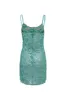 YULA - Sequined mini dress sold by Siedres