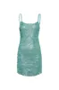 YULA - Sequined mini dress sold by Siedres