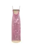 KEBI - Lace-trimmed sequined dress sold by Siedres