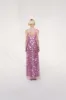 KEBI - Lace-trimmed sequined dress sold by Siedres