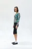 CASEY - Zebra print cape detailed top sold by Siedres