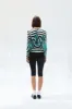 CASEY - Zebra print cape detailed top sold by Siedres