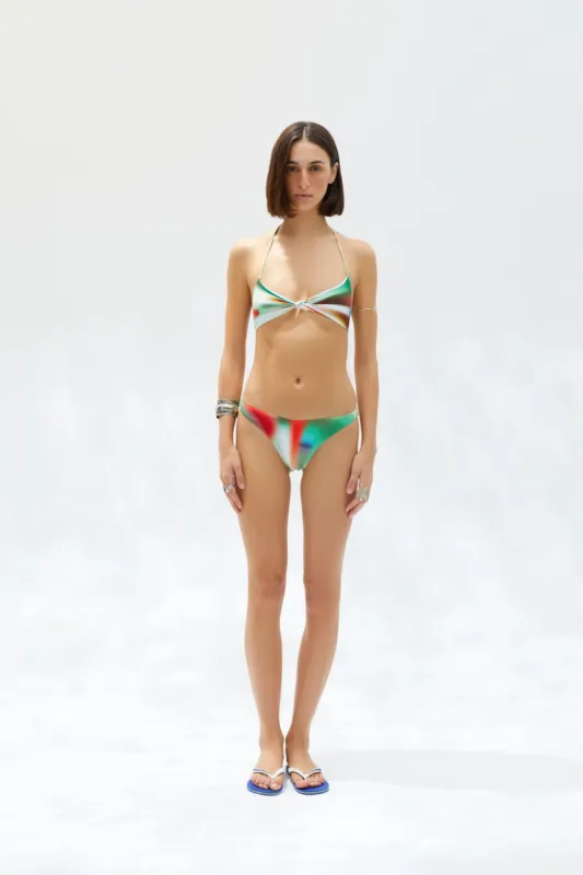 LISA - V-shaped high-rise bikini briefs sold by Siedres