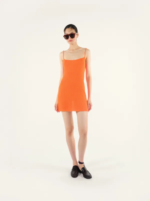 ERSA - Knit camisole mini dress sold by Siedres