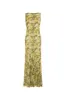 FENS - Printed open-back maxi dress sold by Siedres