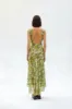 FENS - Printed open-back maxi dress sold by Siedres