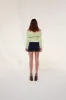 LEDI - Off-the-shoulder ruched knit top sold by Siedres