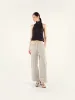 WARTZ - Zip-up sleeveless shirt with ruching details sold by Siedres