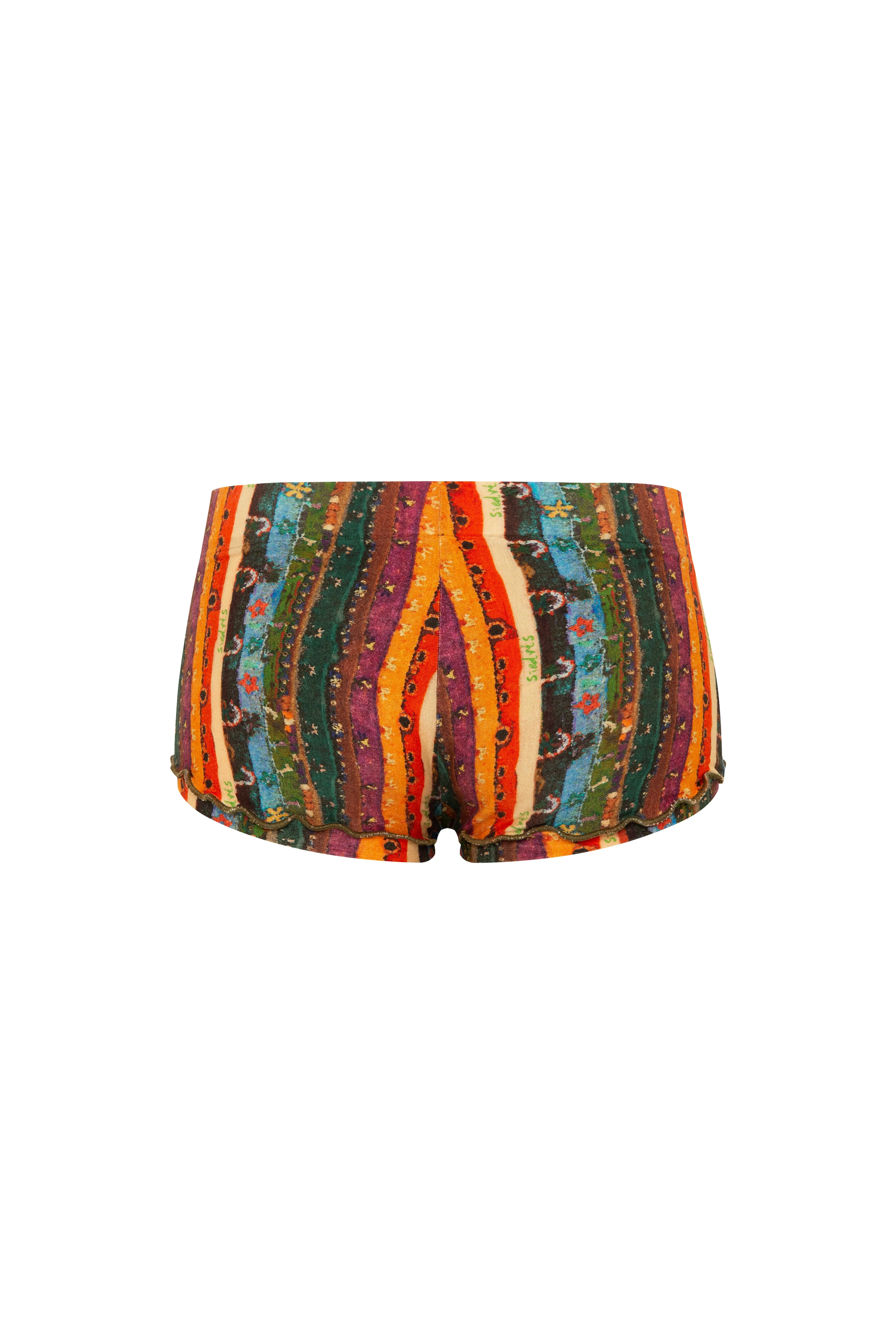 AFRA - Printed mini jersey shorts sold by Siedres product image thumbnail 5