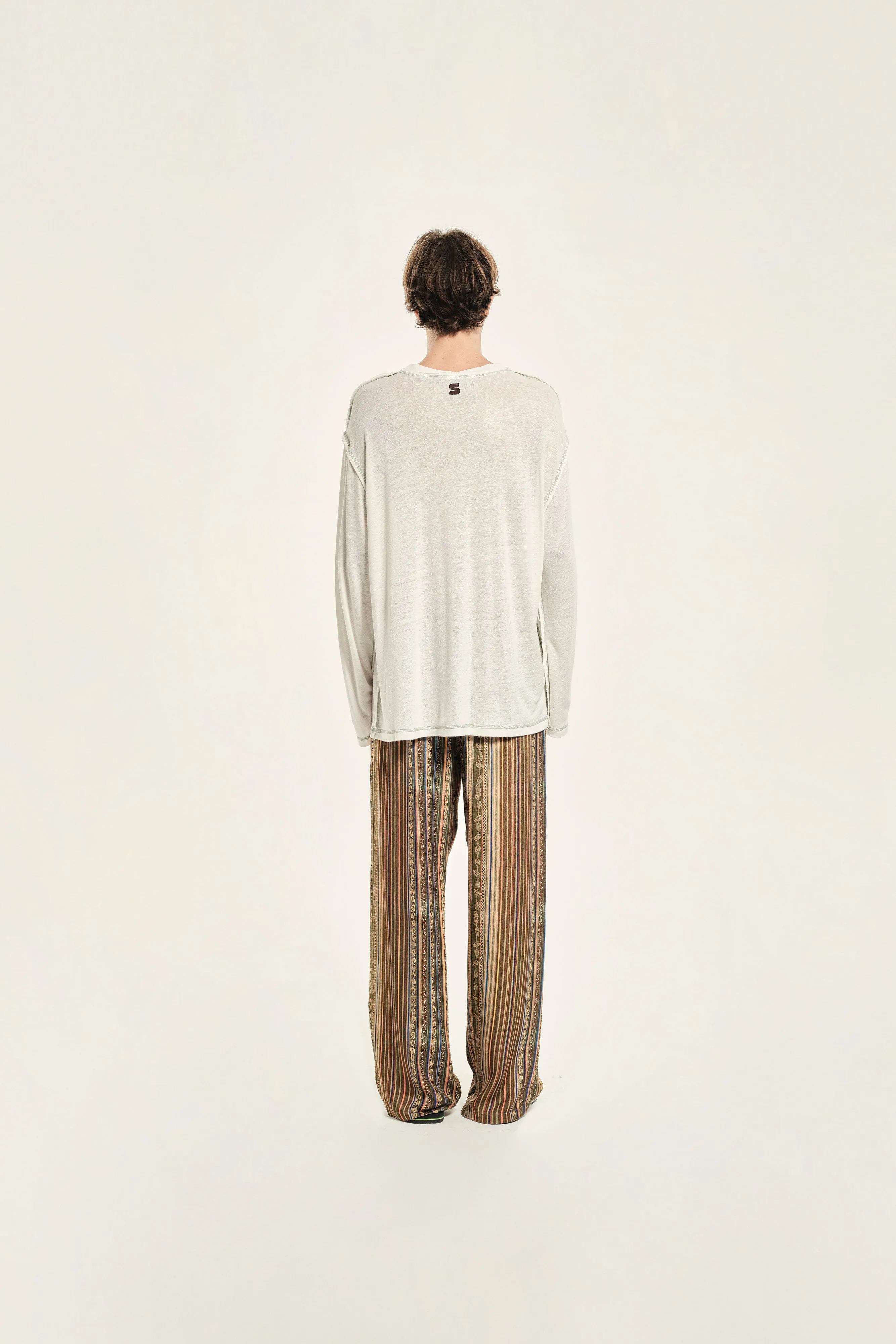 MASON - Straight-leg printed drawstring pants sold by Siedres product image thumbnail 3