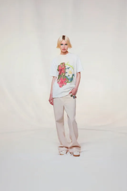 FLOVI - Flower crochet detailed jeans sold by Siedres