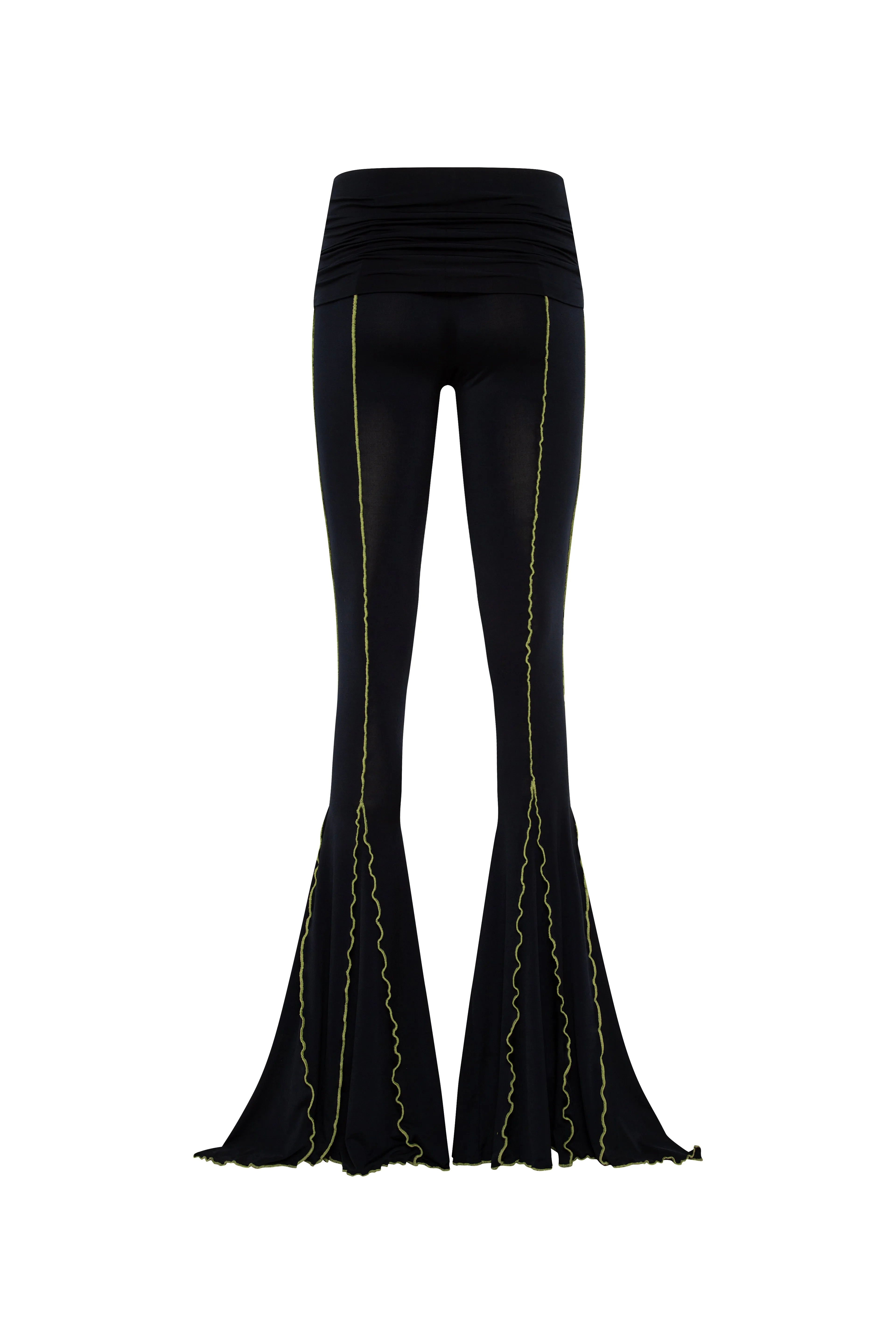 LUSE - Flared jersey pants with contrast stitching sold by Siedres product image thumbnail 5