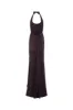 WELISE - Halterneck panelled maxi dress sold by Siedres