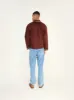 MUSY - Corduroy trimmed cotton jacket with printed lining sold by Siedres