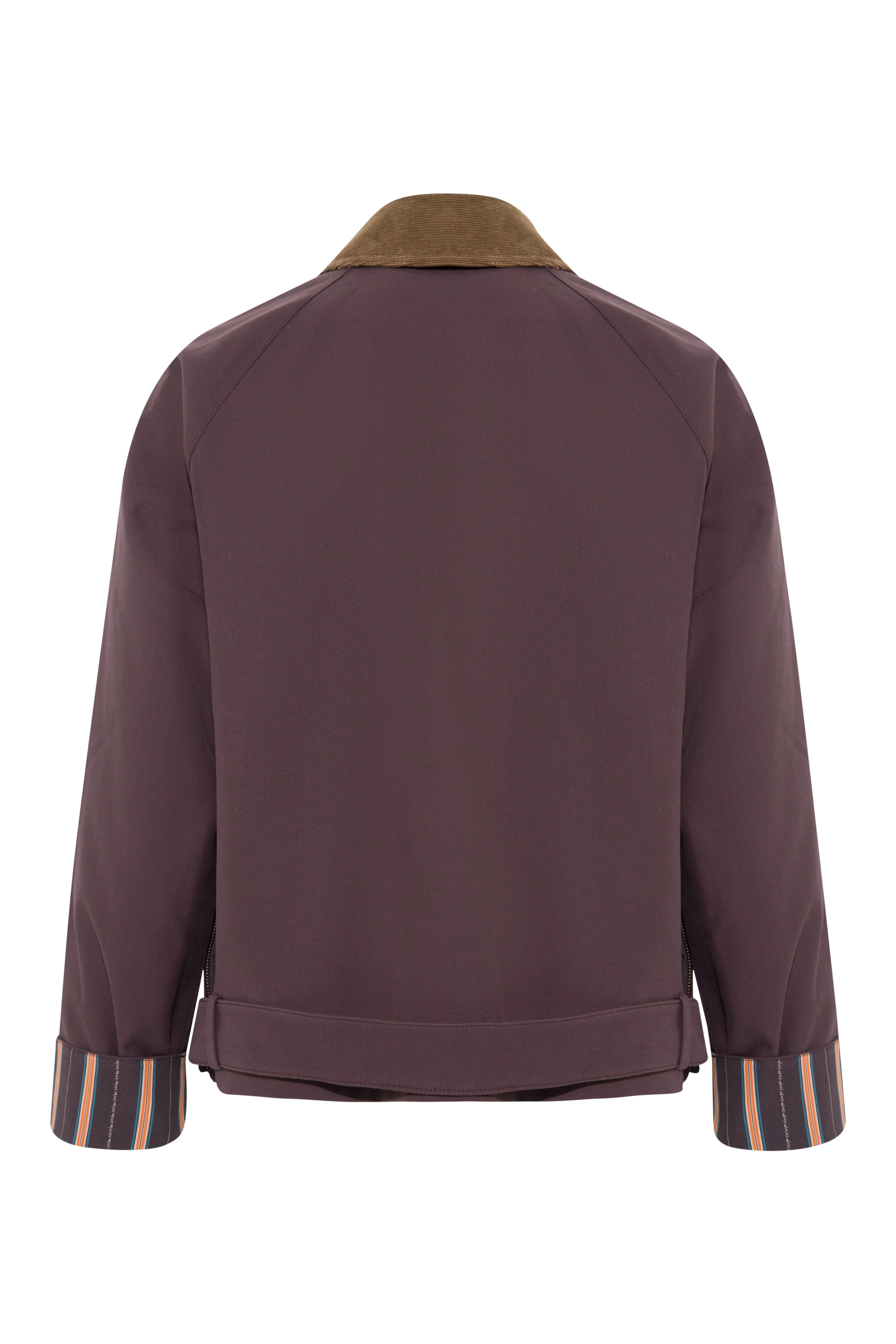 MUSY - Corduroy trimmed cotton jacket with printed lining sold by Siedres product image thumbnail 5