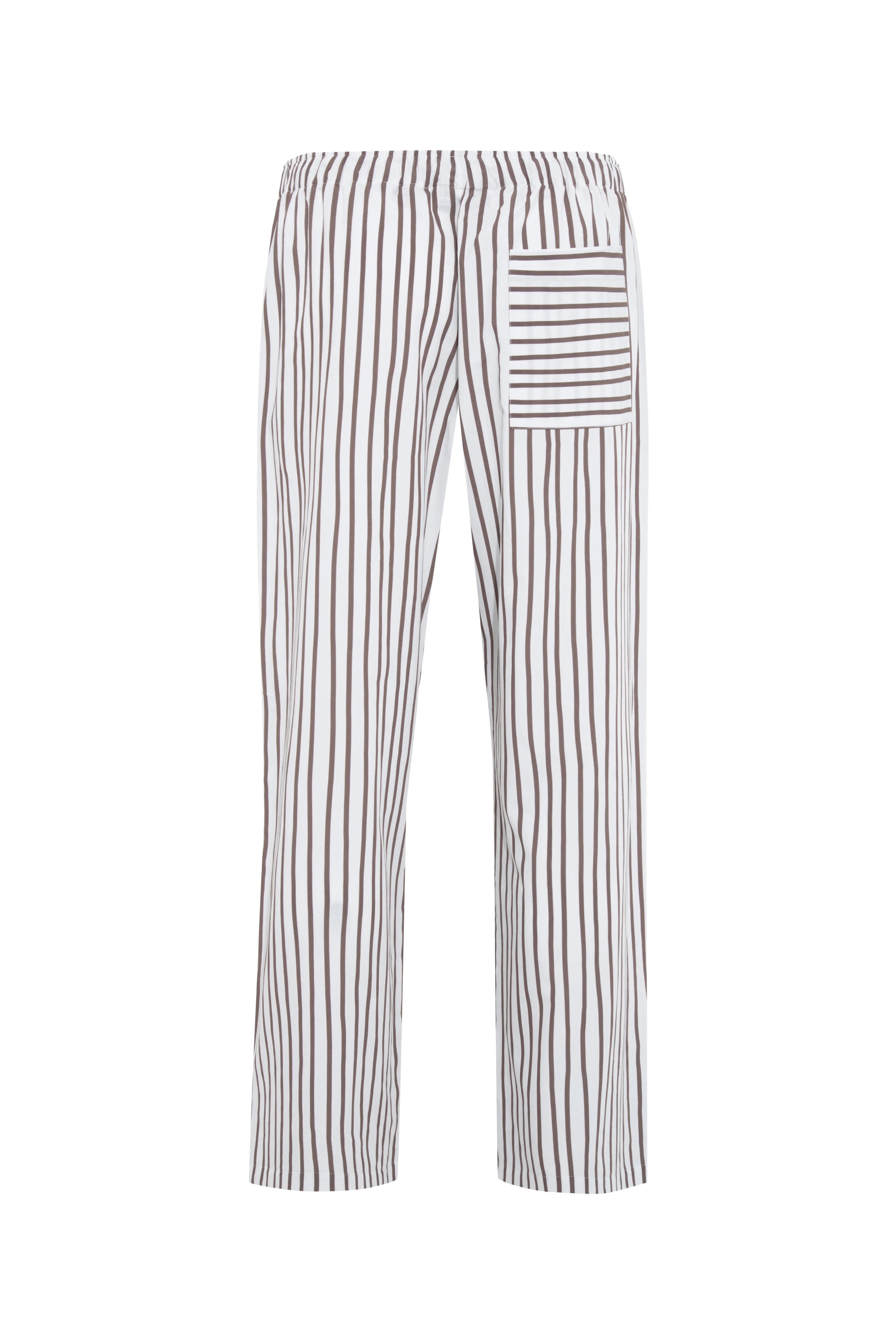 MASON - Straight-leg stripe printed drawstring pants sold by Siedres product image thumbnail 5