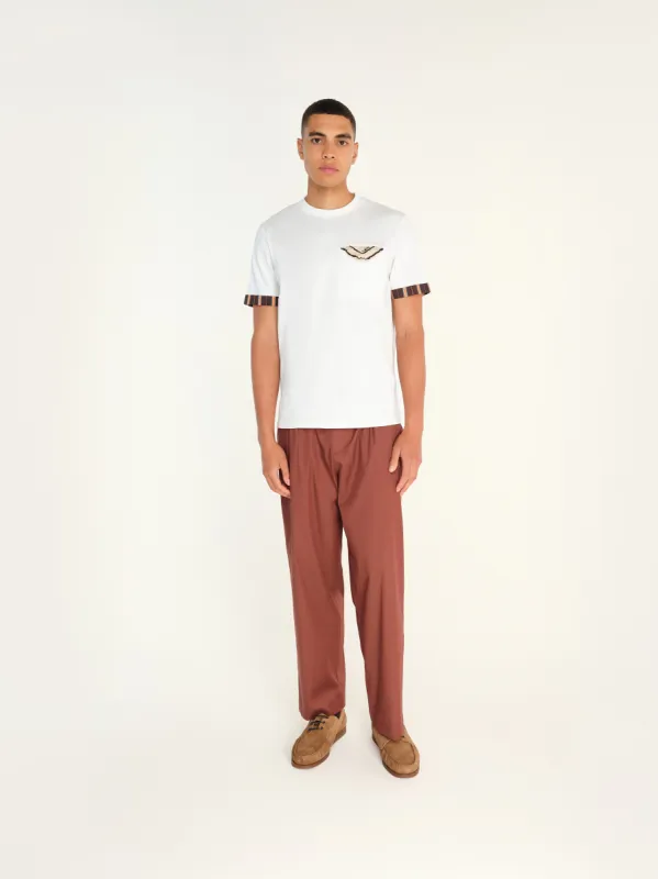 EDDY - Pleated wide-leg pants sold by Siedres