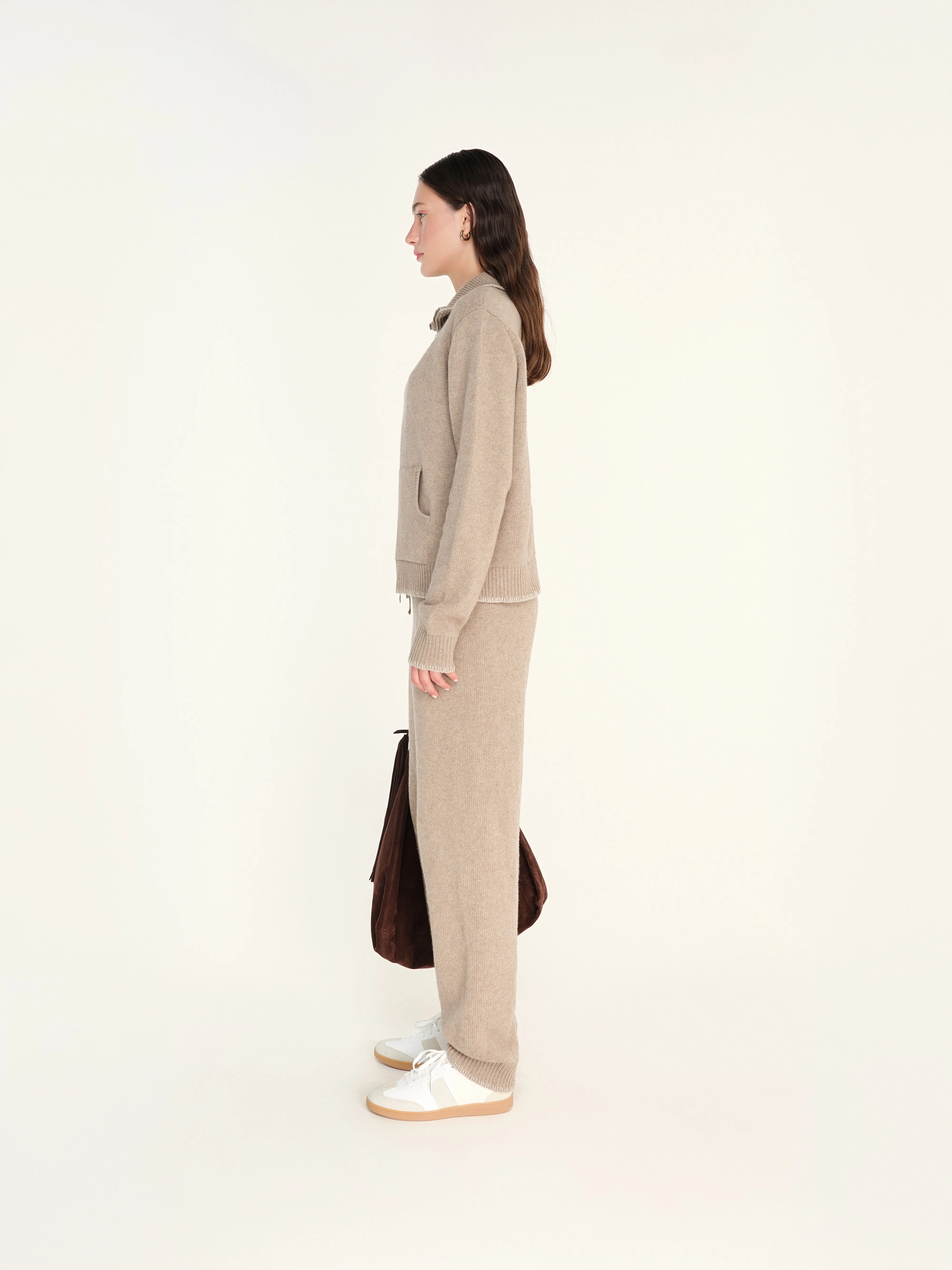 THEKLA - Drawstring knit jogger pants with stitch detailing sold by Siedres product image thumbnail 2